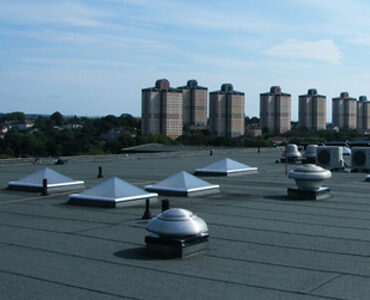 Flat roof at Our Lady's High